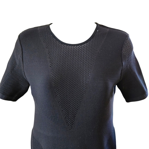 Theory Midnight Black Mini Dress - Picture 3 of 12